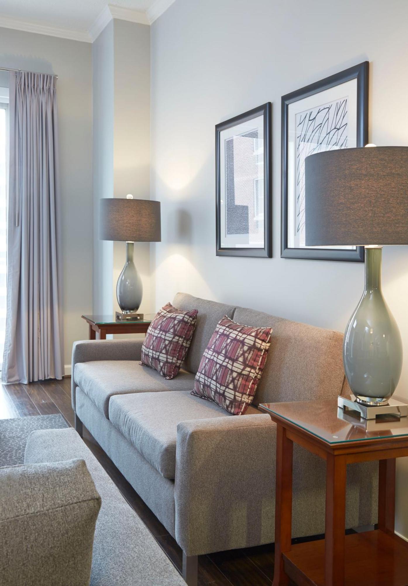 Apartment mit 2 Schlafzimmern, 2 Bädern und Küche